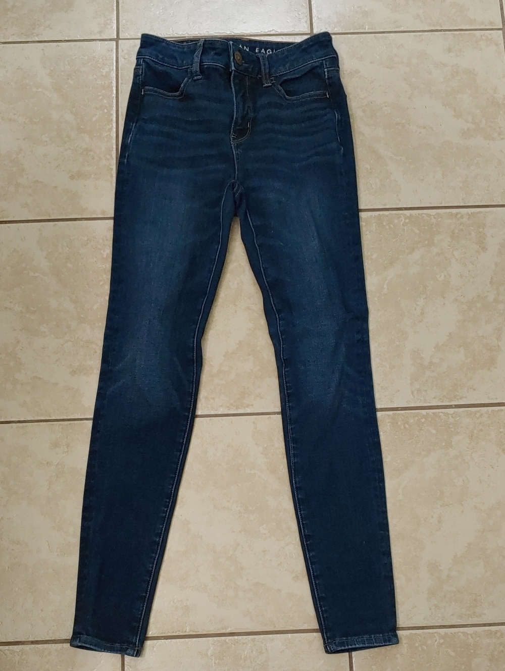 American Eagle The Dream Jean Women's 00 Dark Wash Jeggings